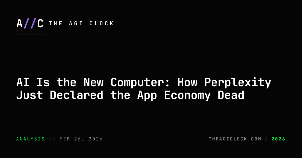 AI Is the New Computer: How Perplexity Just Declared the App Economy ...